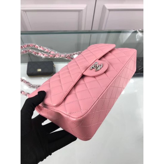 Fake Classic Jumbo Flap Bag A01112 Rose Replica