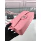 Fake Classic Jumbo Flap Bag A01112 Rose Replica