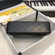 Replica Classic Small Flap Bag A1117 Black Glod Hardware