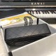 Replica Classic Small Flap Bag A1117 Black Silver Hardware