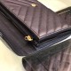 Replica Chevron Long Wallet A31506 Black