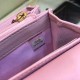 Replica Chevron Long Wallet A31506 Pink