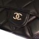 Replica Quilted Lambskin Leather Long Wallet A31506