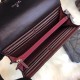 Replica Quilted Lambskin Leather Long Wallet A31506