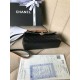 Fake Lambskin Plain Shoulder Bags AS0416 Black Replica
