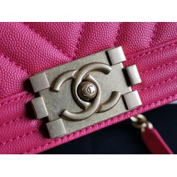 Fake Boy Classic Chevron Flap Bag A67086 Red Replica