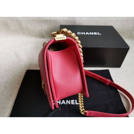 Fake Boy Classic Chevron Flap Bag A67086 Red Replica