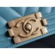 Replica Boy Classic Flap Bag A67086 Blue Lambskin