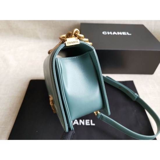Replica Boy Classic Flap Bag A67086 Blue Lambskin