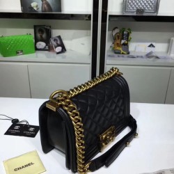 Replica Small Boy Flap Shoulder Bag A67085 Black Fake Small Boy Flap Shoulder Bag A67085 Black Replica