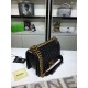 Fake Small Boy Flap Shoulder Bag A67085 Black Replica