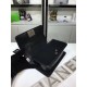 Replica Small Boy Flap Shoulder Bag A67085 Black Silver Haredware