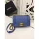 Replica Small Boy Flap Shoulder Bag A67085 Blue