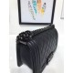 Replica Small Boy Flap Shoulder Bag A67085 Black Burgundy