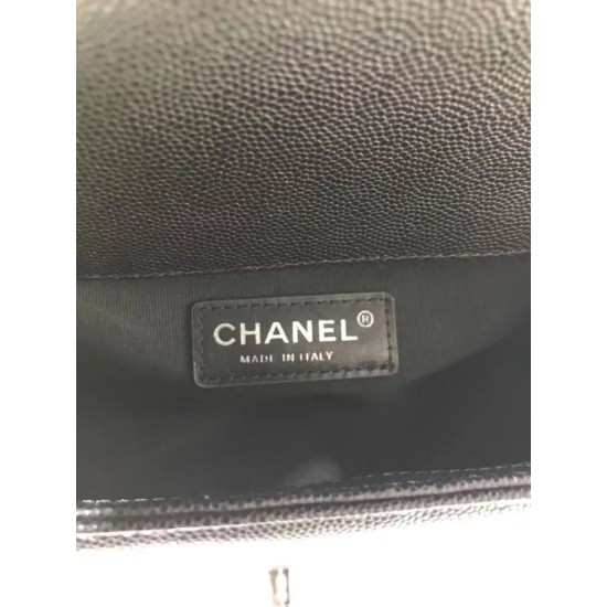 Replica Small Boy Flap Shoulder Bag A67085 Black Burgundy