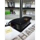 Fake Medium Boy Flap Shoulder Bag A67086 Black Replica