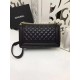Replica Medium Boy Flap Shoulder Bag A67086 Black Gold Hardware