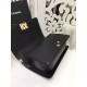 Replica Medium Boy Flap Shoulder Bag A67086 Black Gold Hardware