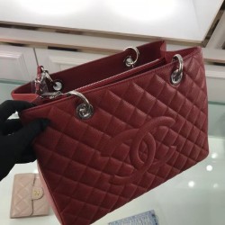 Replica GST Shopping Tote Bag Caviar Leather A50995 Red