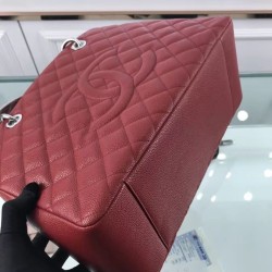 Replica GST Shopping Tote Bag Caviar Leather A50995 Red