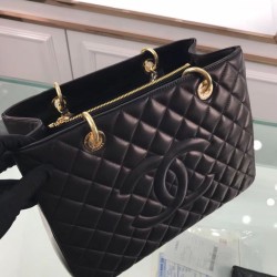 Replica GST Shopping Tote Bag Lambskin A50995 Black
