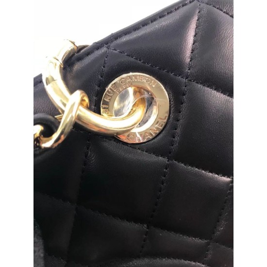 Replica GST Shopping Tote Bag Lambskin A50995 Black Replica GST Shopping Tote Bag Lambskin A50995 Black