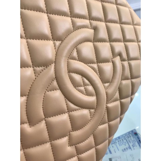 Replica GST Shopping Tote Bag Lambskin A50995 Apricot Replica GST Shopping Tote Bag Lambskin A50995 Apricot