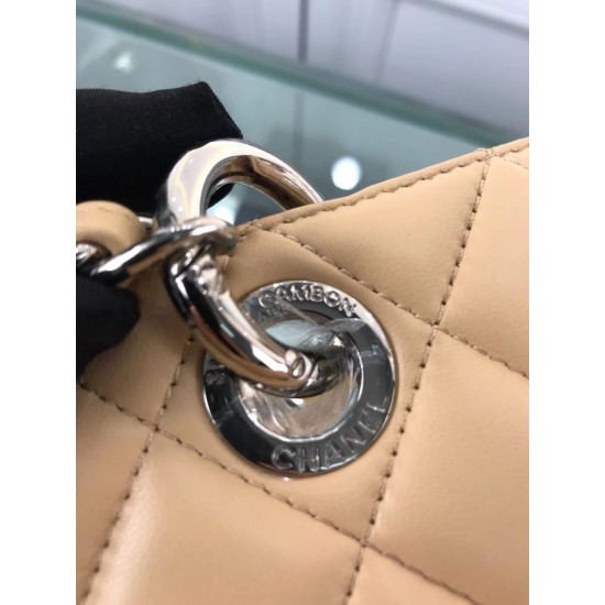 Replica GST Shopping Tote Bag Lambskin A50995 Apricot Replica GST Shopping Tote Bag Lambskin A50995 Apricot