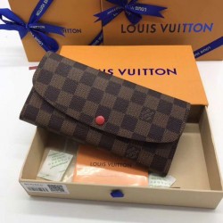 Replica Louis Vuitton  Emilie Wallet Damier Ebene Canvas N63544