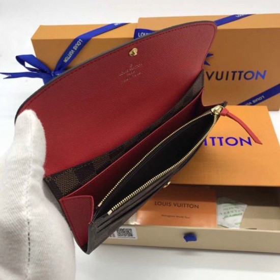Replica Louis Vuitton Emilie Wallet Damier Ebene Canvas N63544 Replica Louis Vuitton Emilie Wallet Damier Ebene Canvas N63544