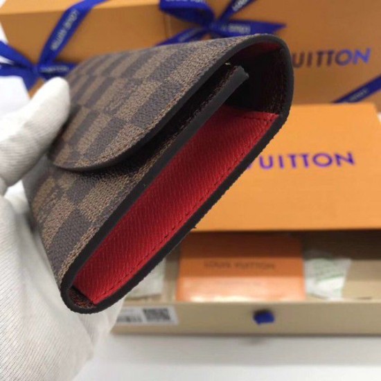 Replica Louis Vuitton Emilie Wallet Damier Ebene Canvas N63544 Replica Louis Vuitton Emilie Wallet Damier Ebene Canvas N63544