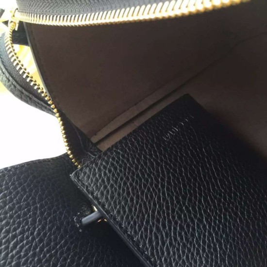 Replica Celine Mini Belt Tote Bag In Black Grained Leather Replica Celine Mini Belt Tote Bag In Black Grained Leather