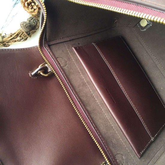Fake Celine Mini Belt Tote Bag In Burgundy Calfskin Replica Replica Celine Mini Belt Tote Bag In Burgundy Calfskin