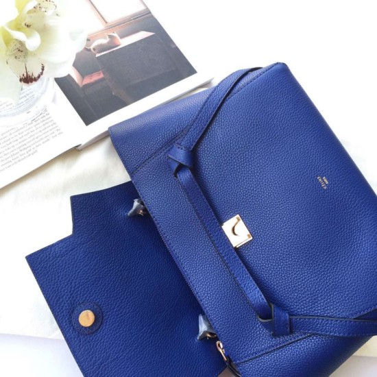 Fake Celine Mini Belt Tote Bag In Indigo Grained Leather Replica Replica Celine Mini Belt Tote Bag In Indigo Grained Leather
