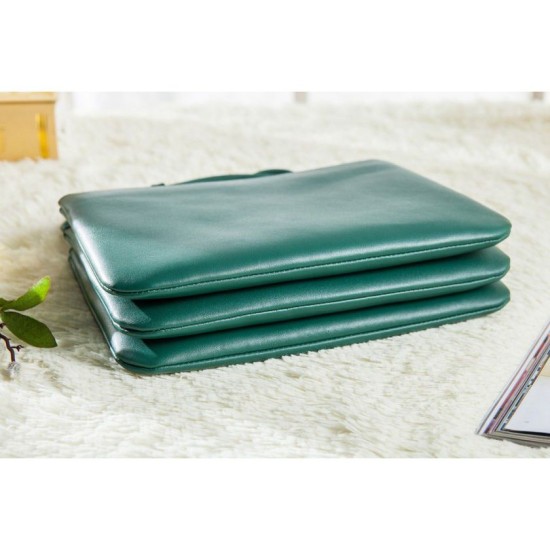 Replica Celine Large Trio Crossbody Bag In Green Calfskin Replica Celine Large Trio Crossbody Bag In Green Calfskin