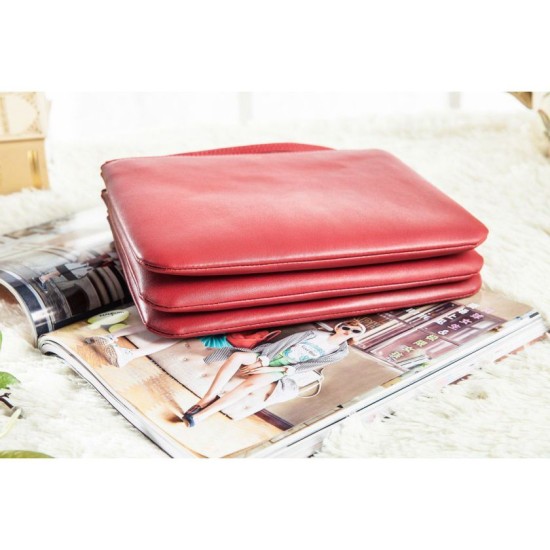 Fake Celine Large Trio Crossbody Bag In Red Calfskin Replica Fake Celine Large Trio Crossbody Bag In Red Calfskin Replica