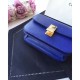 Replica Celine Medium Classic Box Bag In Blue Goatskin Replica Celine Medium Classic Box Bag In Blue Goatskin