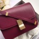 Replica Celine Medium Classic Box Bag In Bordeaux Box Calfskin Replica Celine Medium Classic Box Bag In Bordeaux Box Calfskin