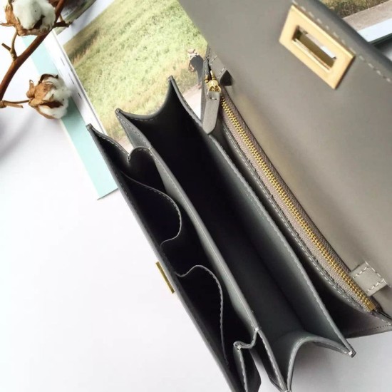 Replica Celine Medium Classic Box Bag In Grey Box Calfskin Fake Celine Medium Classic Box Bag In Grey Box Calfskin Replica