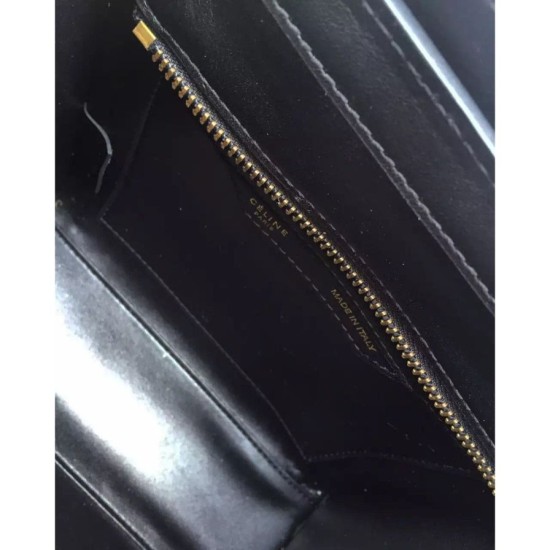 Replica Celine Nano Luggage Bag In Black Calfskin Replica Celine Nano Luggage Bag In Black Calfskin