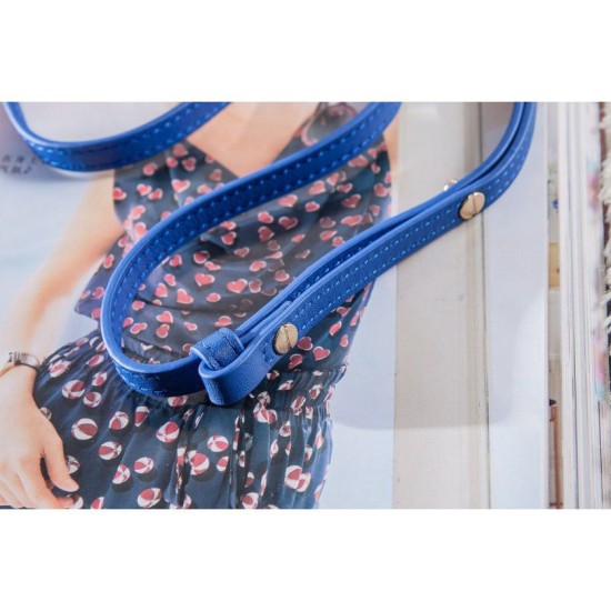 Fake Celine Small Trio Crossbody Bag In Blue Calfskin Replica Replica Celine Small Trio Crossbody Bag In Blue Calfskin