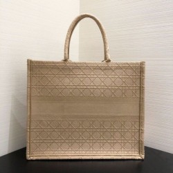 Replica Christian Dior Book Tote bag M1286 Apricot
