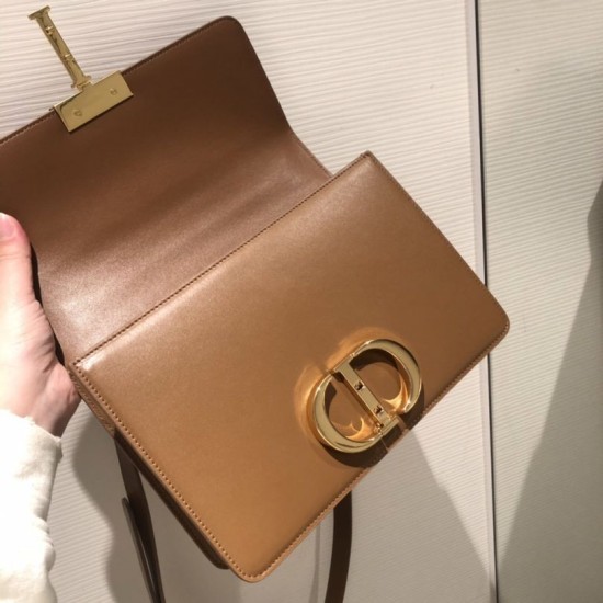 Replica Christian Dior 30 Montaigne Flap Bag Mauve Replica Christian Dior 30 Montaigne Flap Bag Mauve