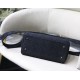 Fake Christian Dior Medium Lady D-Lite Embroidered Cannage Bag Black Replica