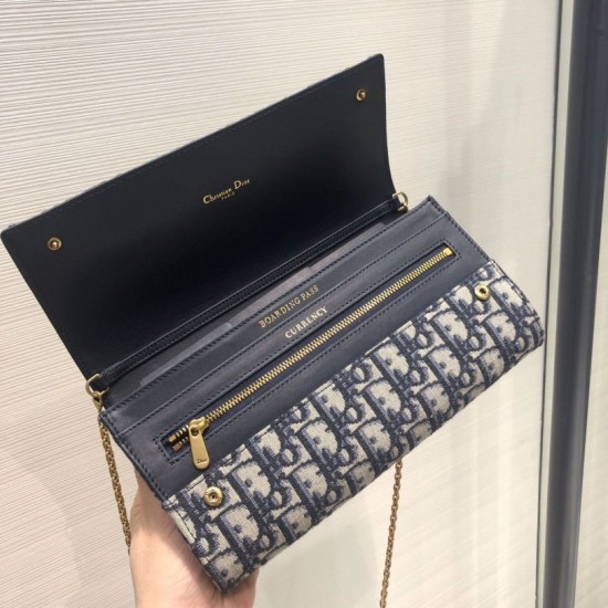 Fake Christian Dior Oblique Saddle Clutch Replica Replica Christian Dior Oblique Saddle Clutch