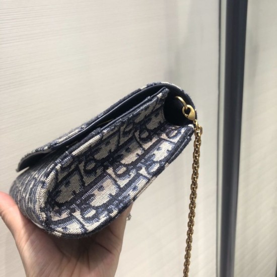Fake Christian Dior Oblique Saddle Clutch Replica Replica Christian Dior Oblique Saddle Clutch