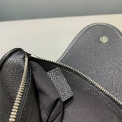 Fake Christian Dior Saddle Bag Black Replica