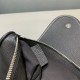 Fake Christian Dior Saddle Bag Black Replica