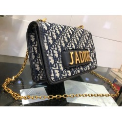 Replica Christian Dior Evolution J'ADIOR Flap Bag M9000 Blue