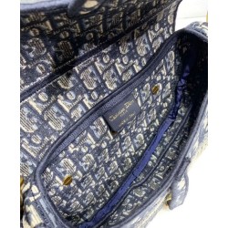 Replica Christian Dior Saddle Original Oblique Embroidered Canvas Bag Dark Blue Replica Christian Dior Saddle Original Oblique Embroidered Canvas Bag Dark Blue